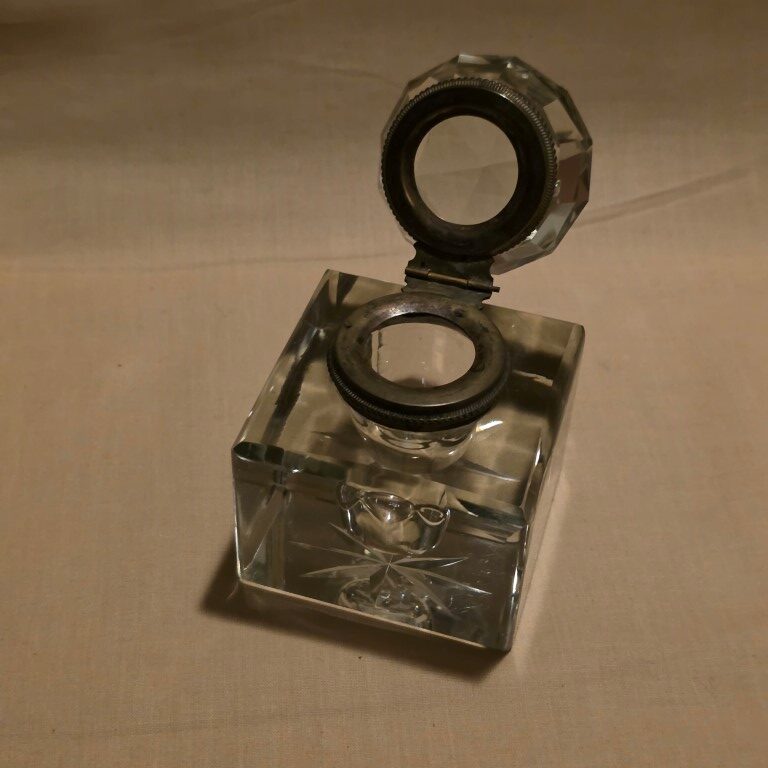 Encrier en cristal grand modèle – Image 3