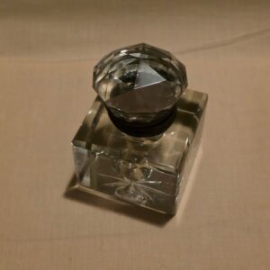 Alternative view of Encrier en cristal grand modèle