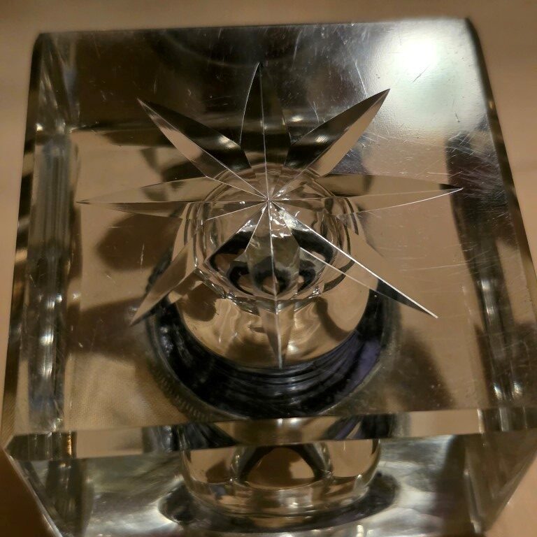 Encrier en cristal grand modèle – Image 4