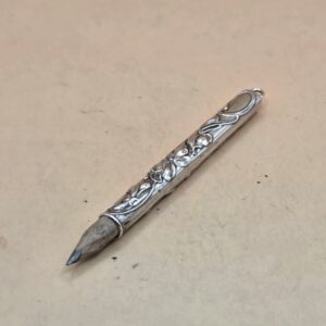 Porte crayon d'opéra en argent