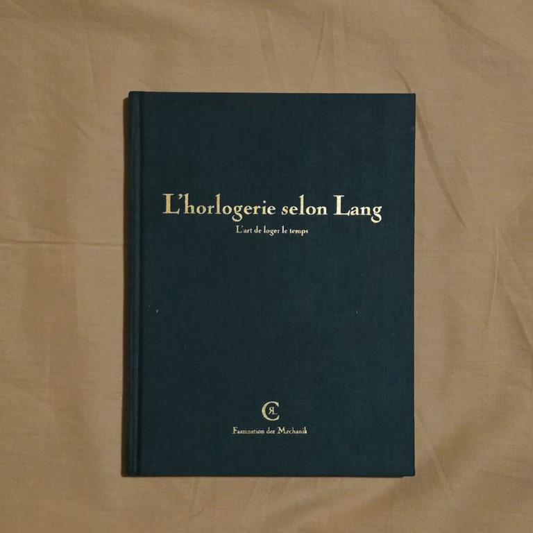 Livre "L'horlogerie selon Lang"