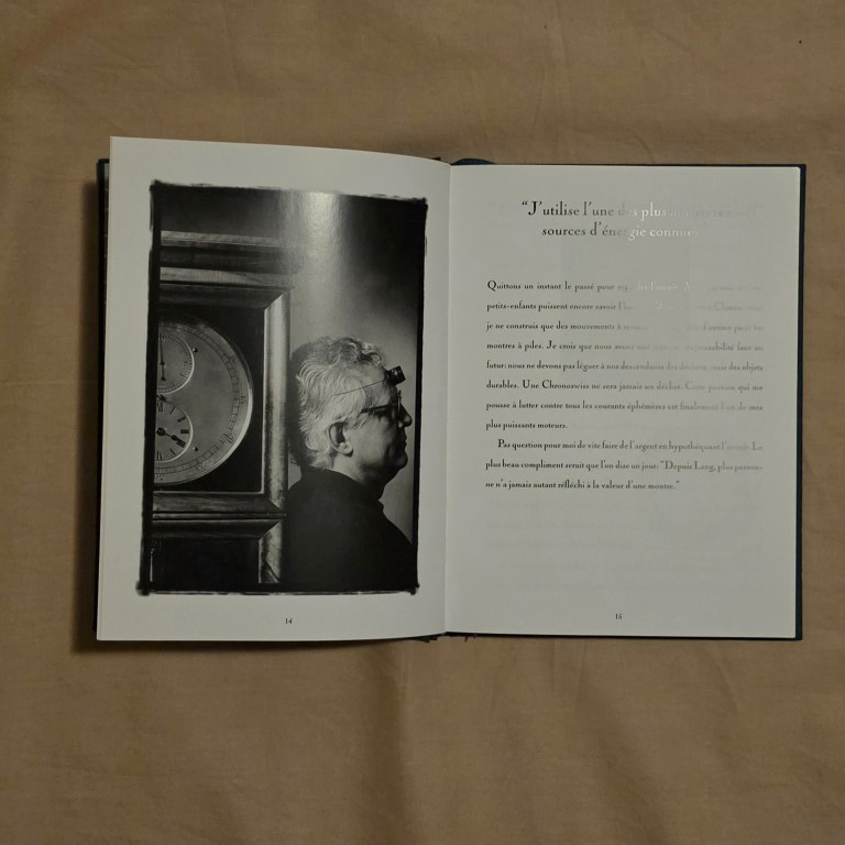 Livre "L'horlogerie selon Lang" – Image 3