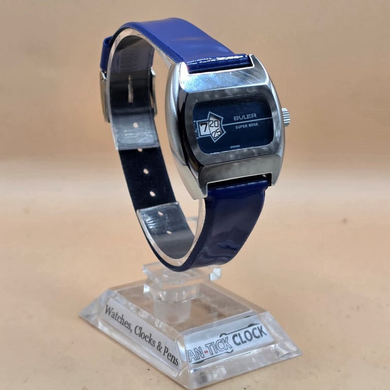 Montre Buler Supernova à heure sautante