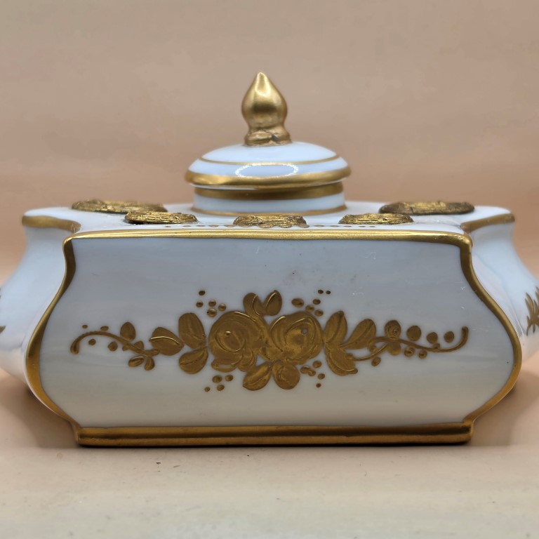 Encrier en porcelaine de Meissen – Image 4