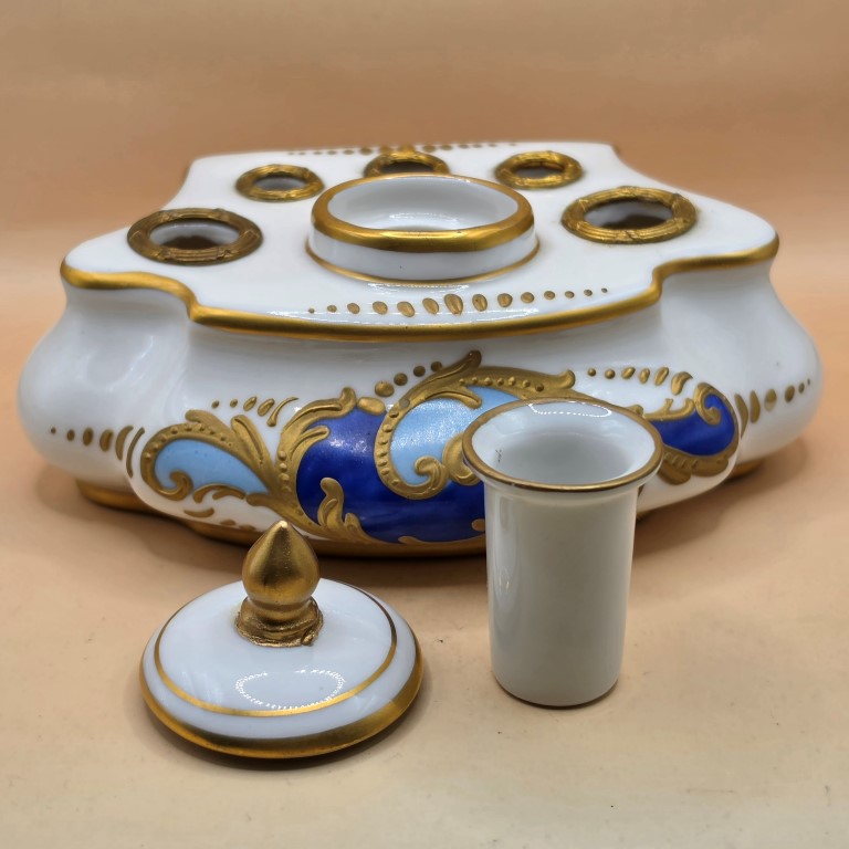 Encrier en porcelaine de Meissen – Image 6
