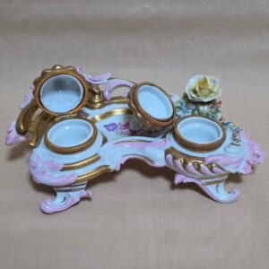 Encrier en porcelaine de Sèvre – Image 3