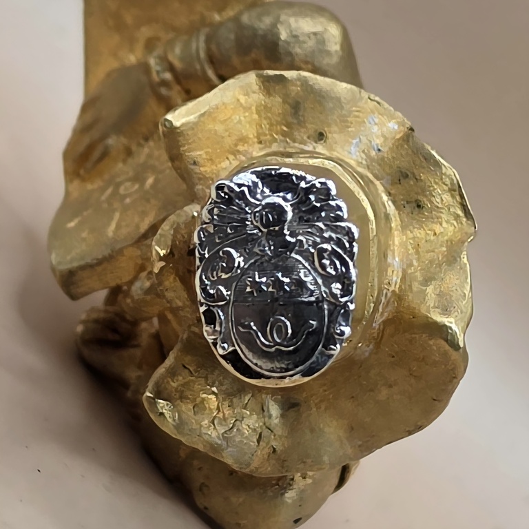 Encrier en trompe l'œil doré – Image 15