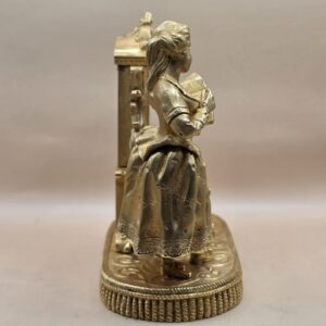 Encrier en trompe l'œil doré – Image 3