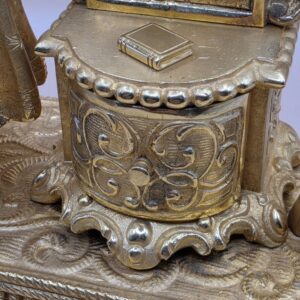 Encrier en trompe l'œil doré – Image 6
